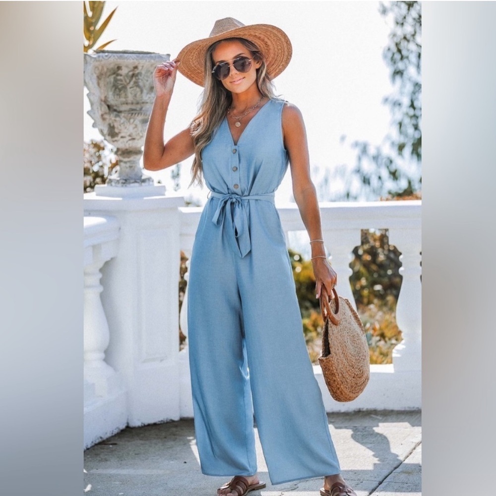 Wide Leg Jumpsuit